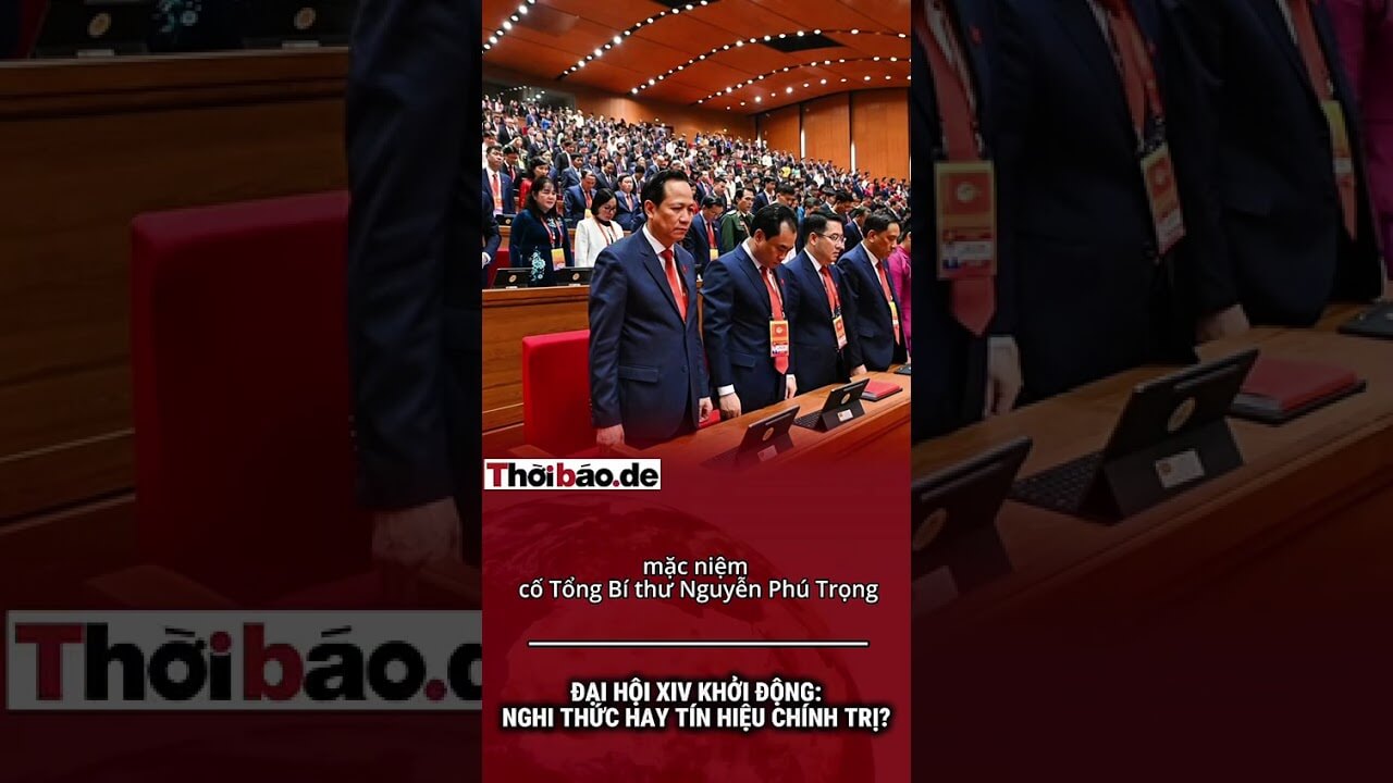 ĐẠI HỘI XIV KHỞI ĐỘNG: NGHI THỨC HAY TÍN HIỆU CHÍNH TRỊ?