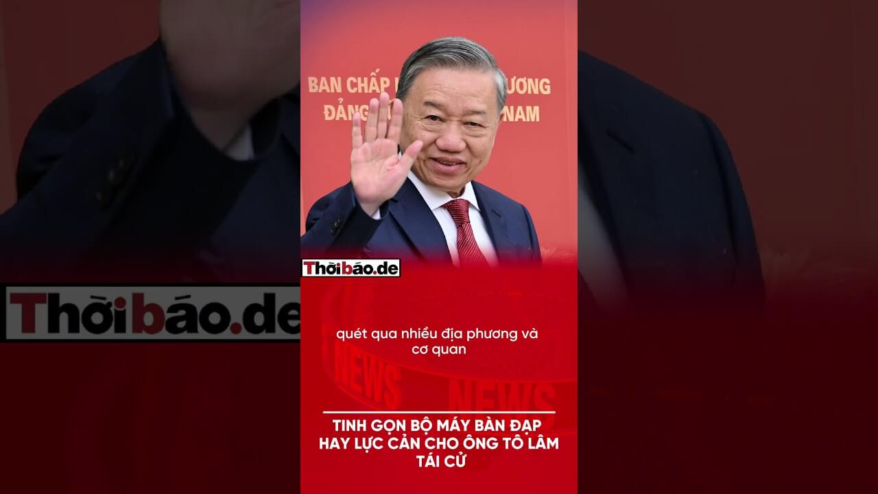 TINH GỌN BỘ MÁY: BÀN ĐẠP HAY LỰC CẢN CHO ÔNG TÔ LÂM TÁI CỬ?