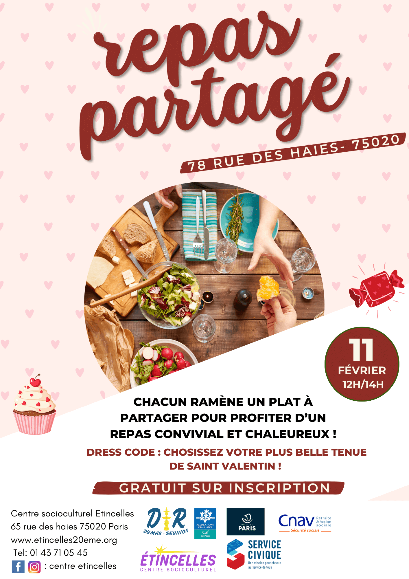 Repas partagé | Etincelles
