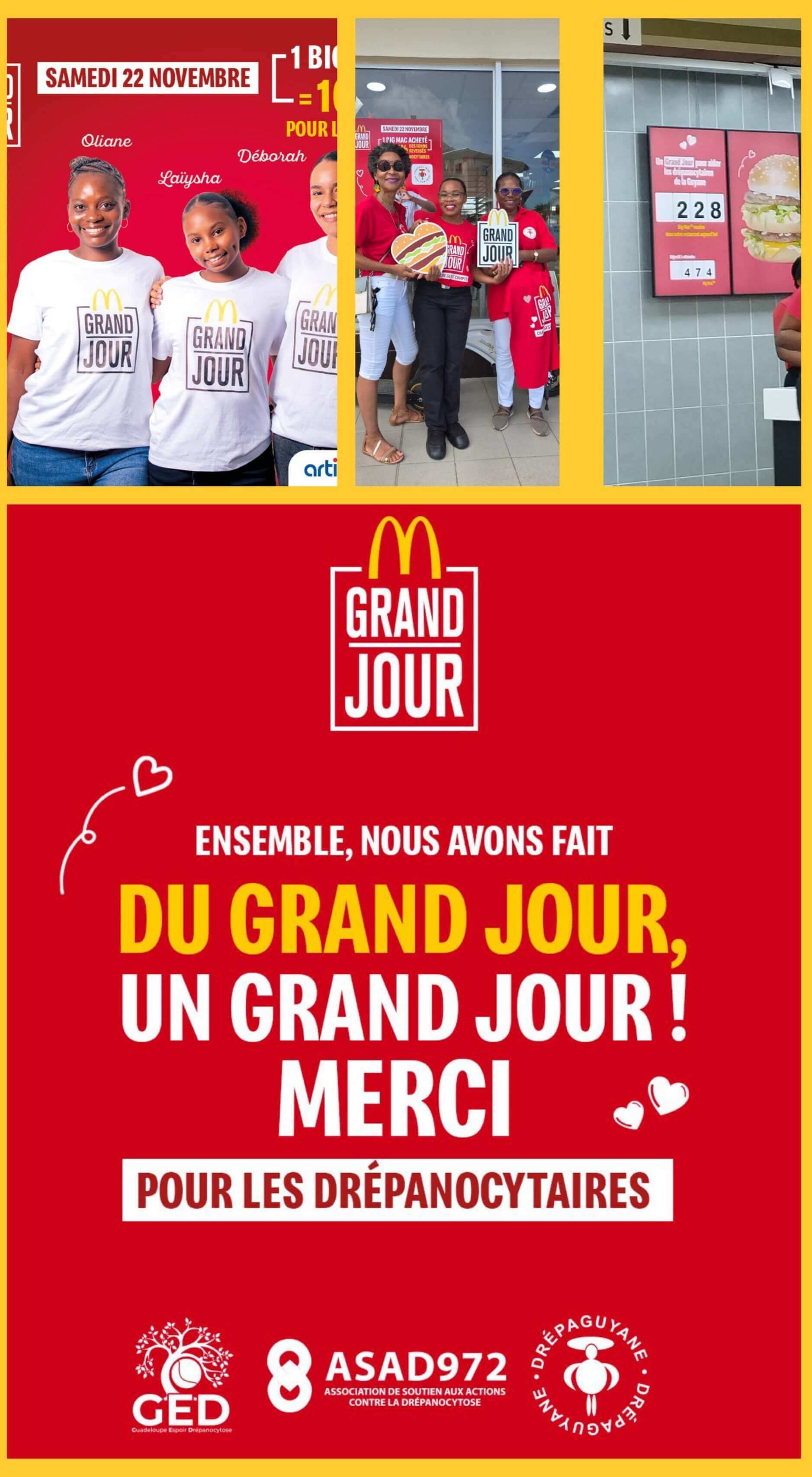Grand jour Mc Donald | DrepaGuyane