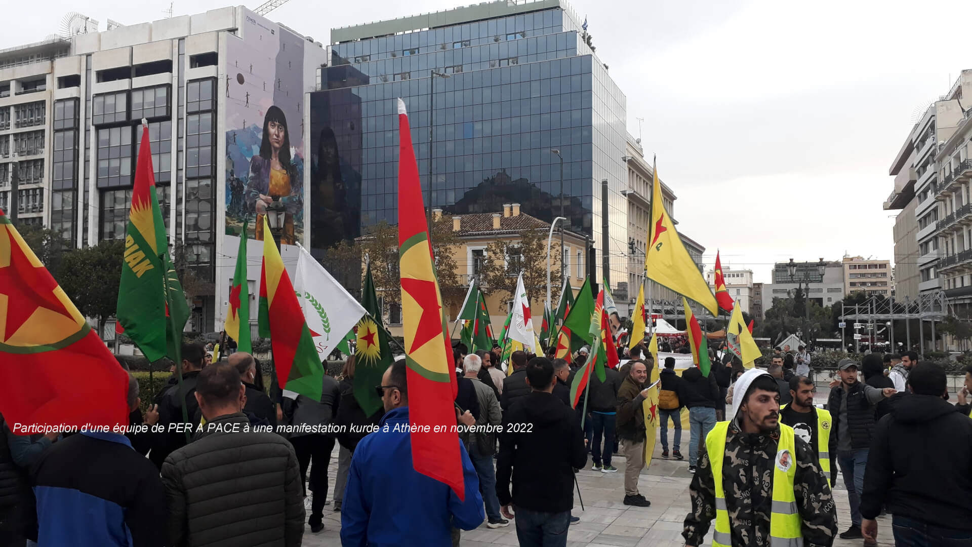 Communiqué de presse:  Soutien aux kurdes assaillis au Rojava | Per a Pace