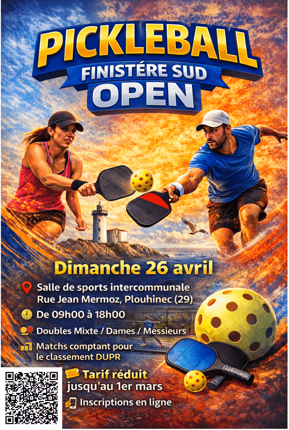 Tournoi FINISTERE SUD | Pickleball France