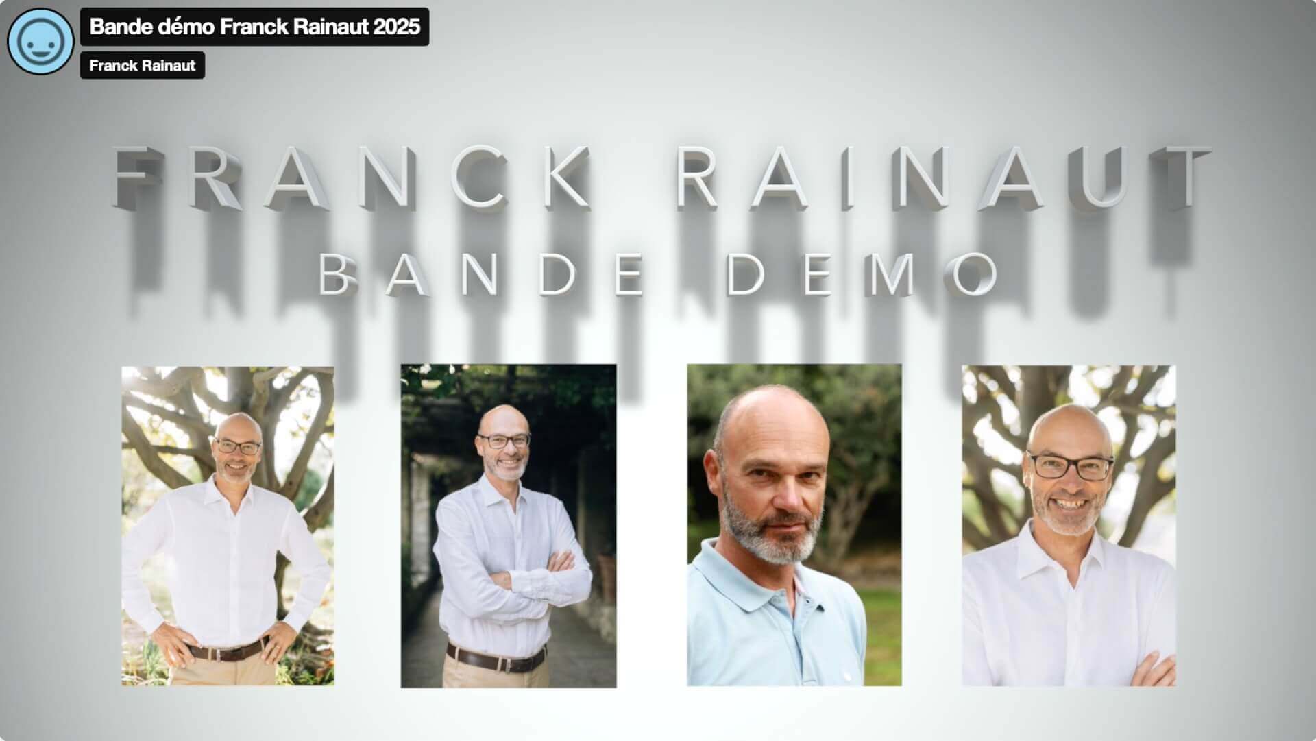 Bande démo Franck Rainaut 2025 | La Réplique