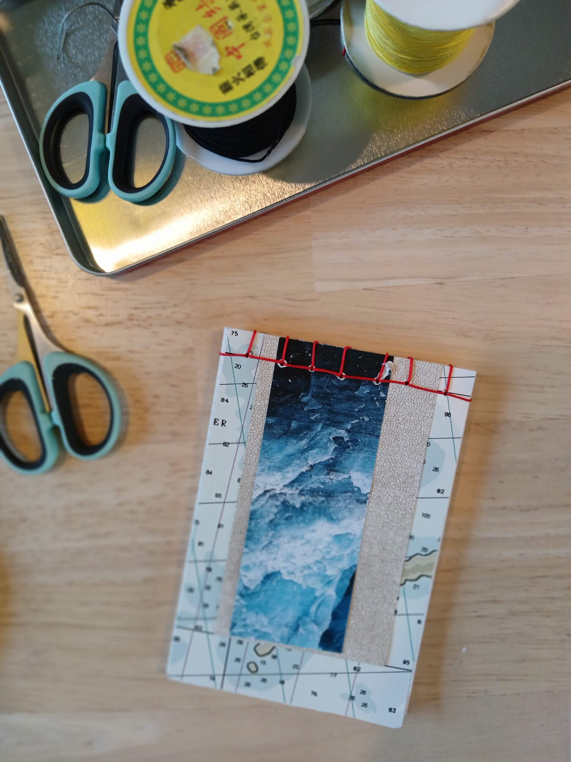 ATELIER / Reliure japonaise / 5€ | La Venelle