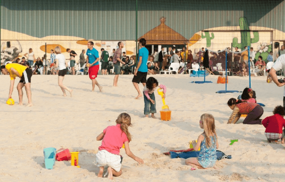 Jeux sportifs à la plage | Tohu Bohu