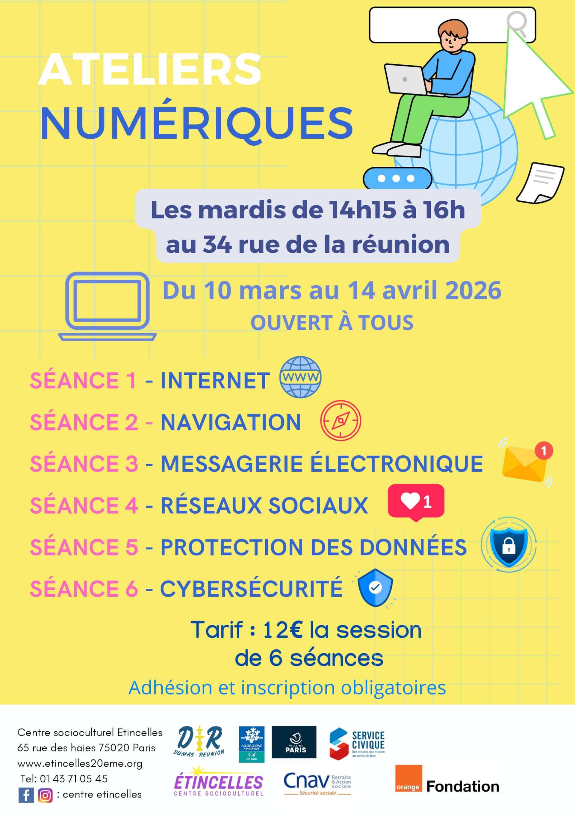 Atelier numérique 💻 | Etincelles