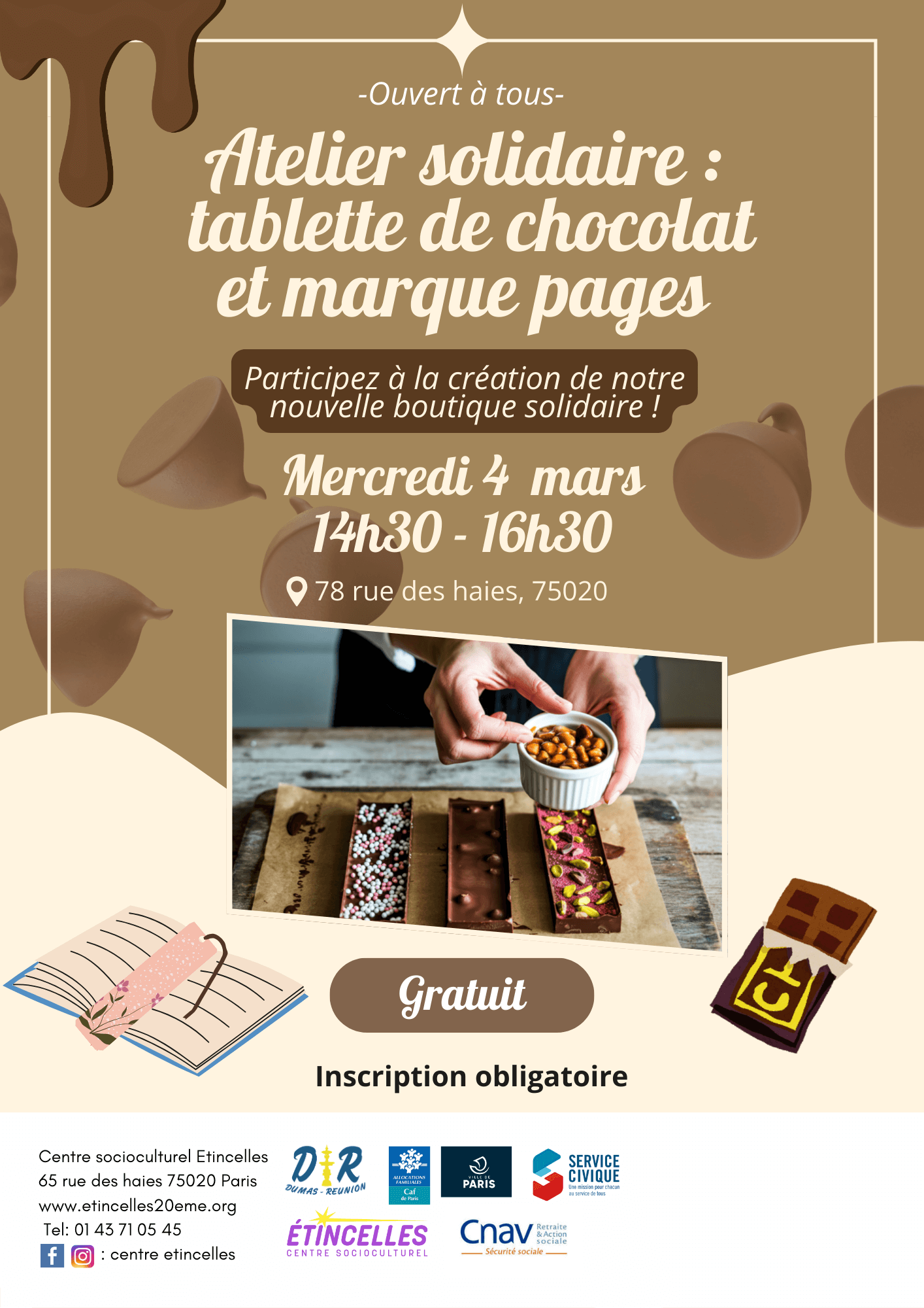 Ateliers solidaires | Etincelles