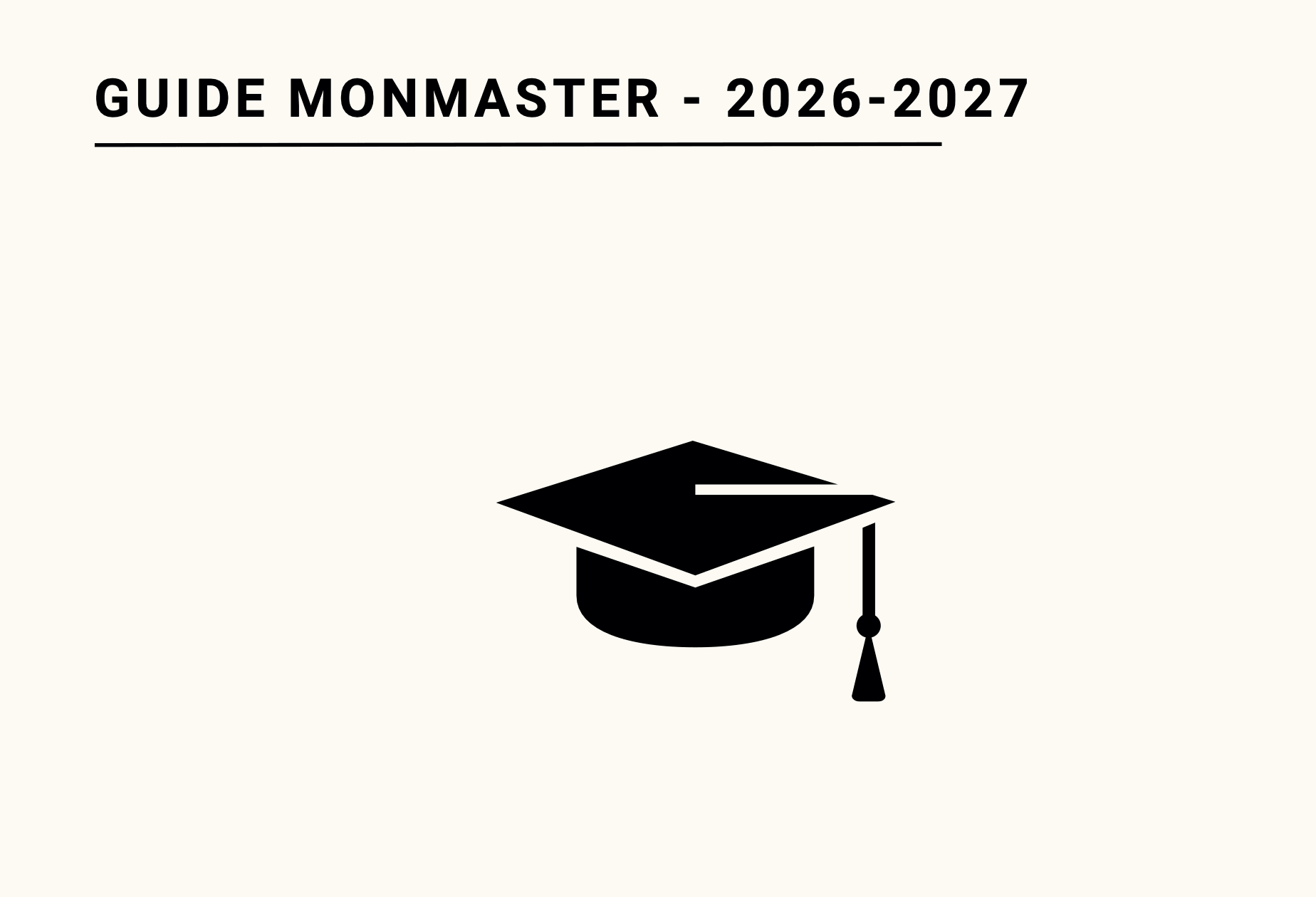 Candidater en première année de Master (M1) | UNI-R