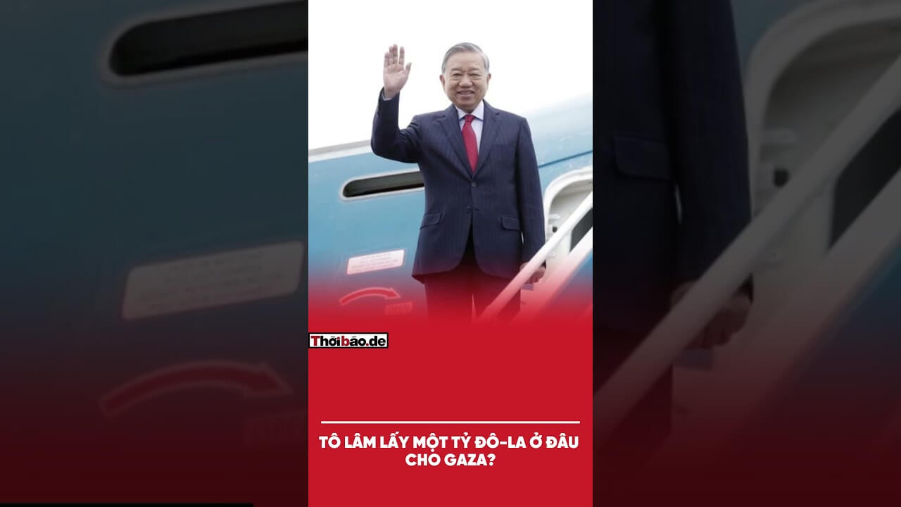 TÔ LÂM LẤY MỘT TỶ ĐÔ-LA Ở ĐÂU CHO GAZA?