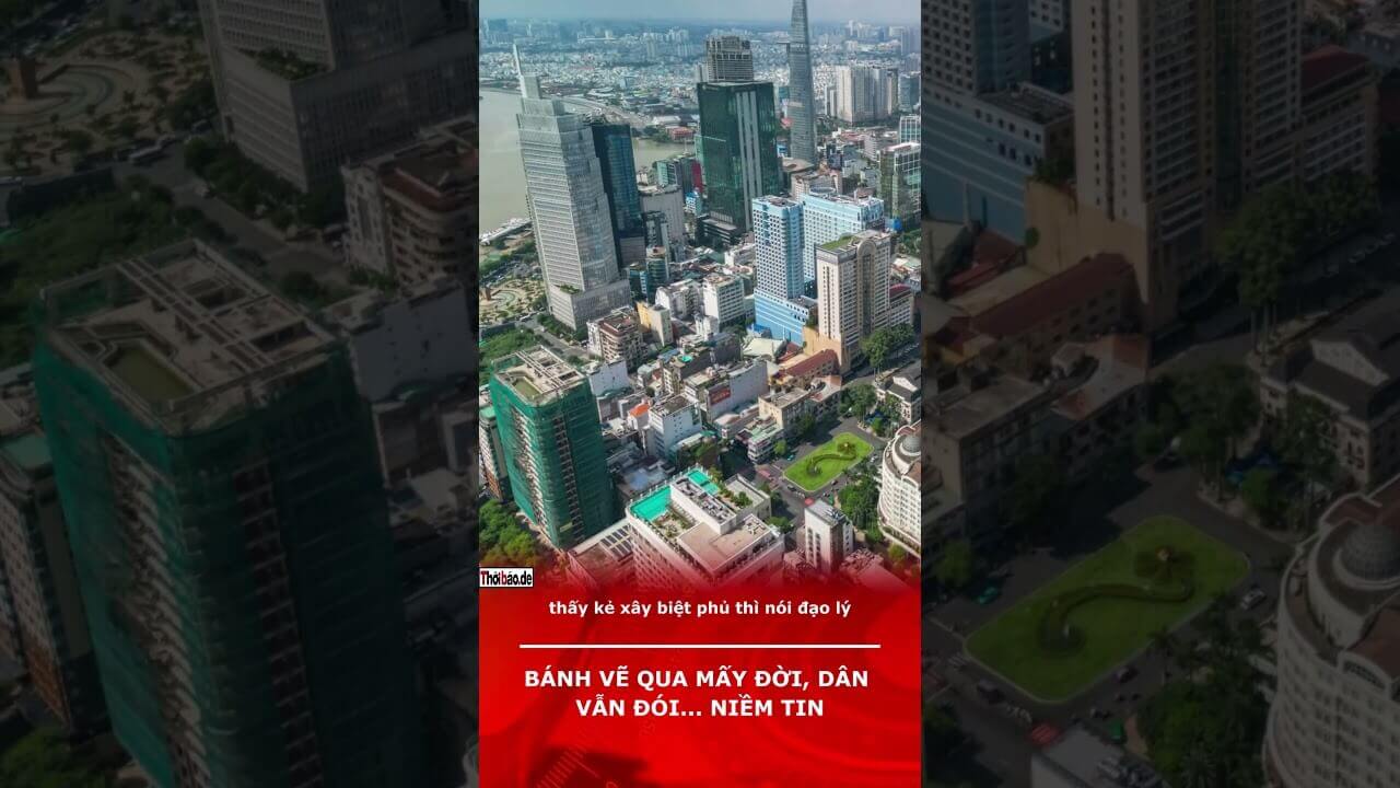 BÁNH VẼ QUA MẤY ĐỜI, DÂN VẪN ĐÓI... NIỀM TIN