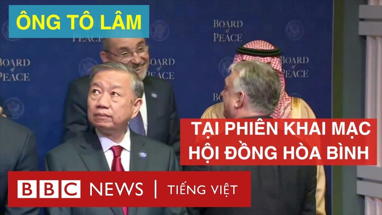 TỔNG BÍ THƯ TÔ LÂM TẠI PHIÊN KHAI MẠC HỘI ĐỒNG HÒA BÌNH CỦA ÔNG TRUMP