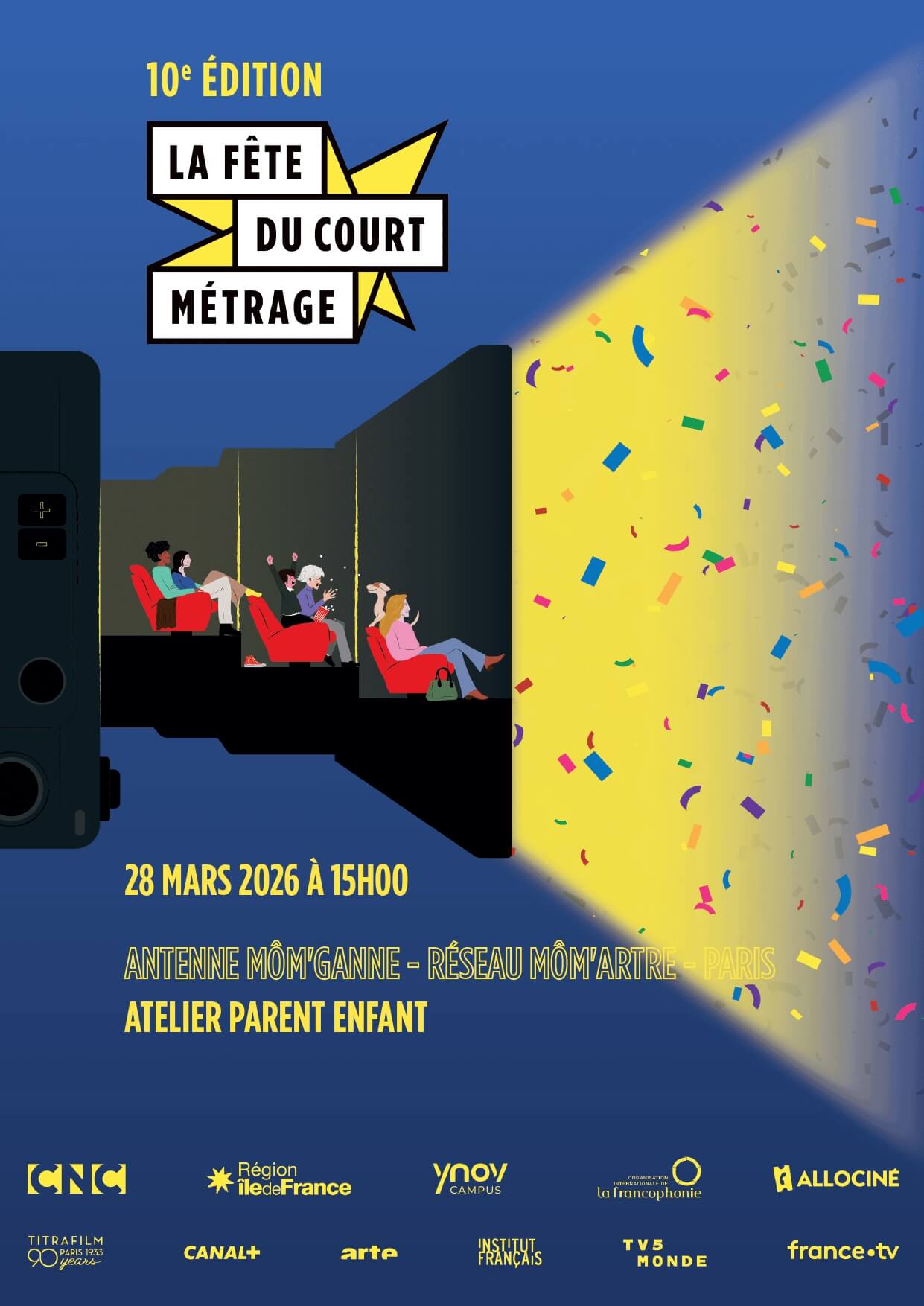 Court-métrages et discussion parents enfants | Agenda du quartier
