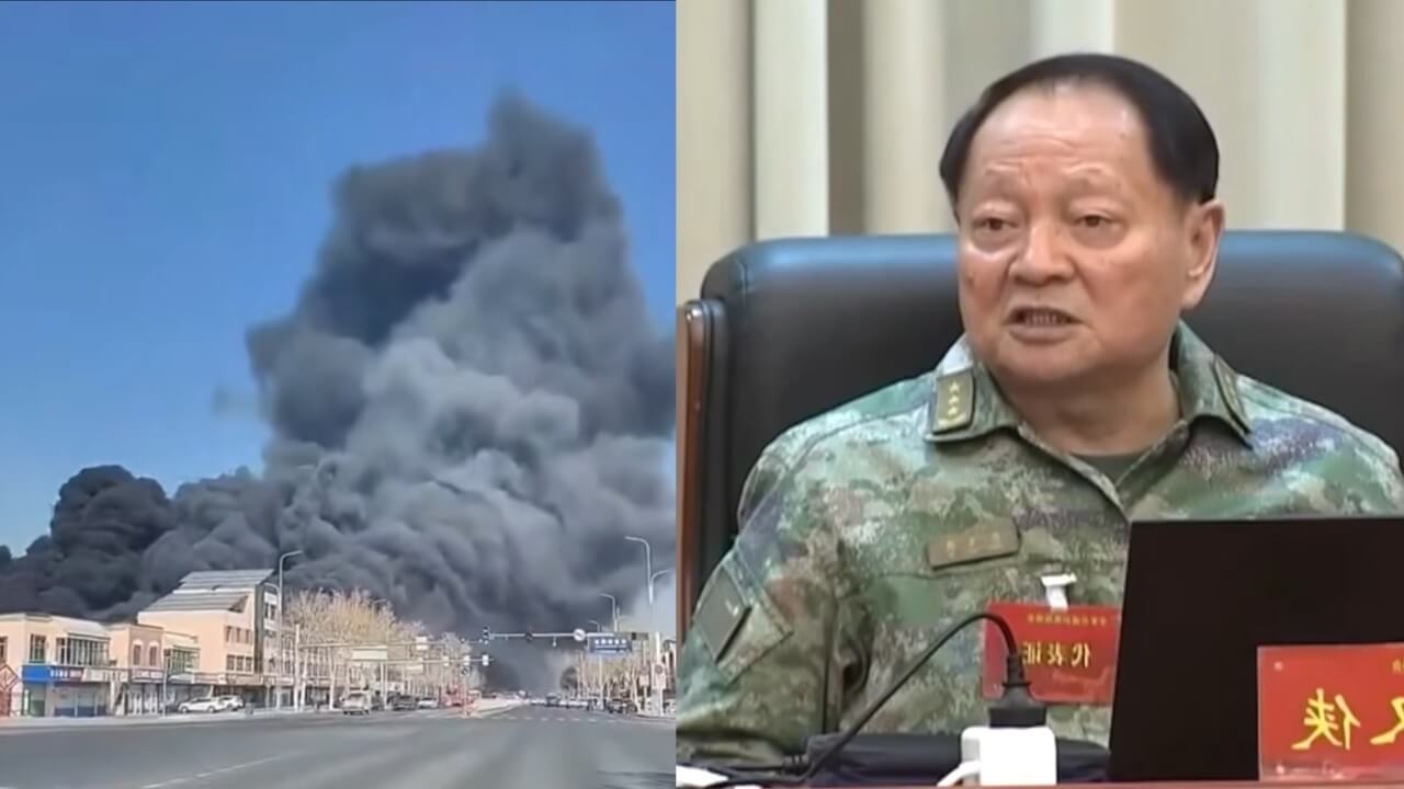 Sốc: Vụ nổ lớn tại căn cứ TQ! Trương Hựu Hiệp bị sát hại theo lời con trai!