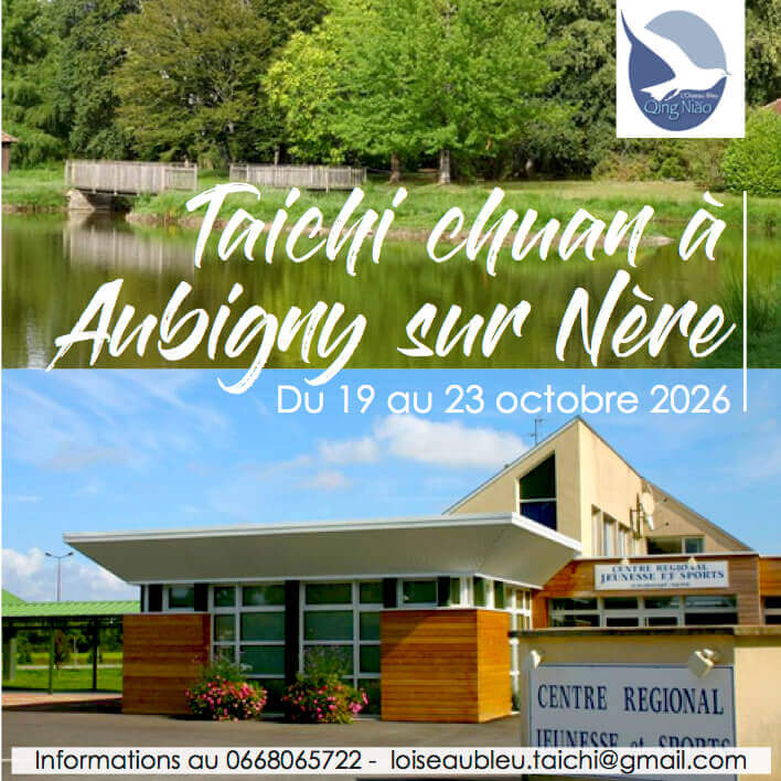 Taichi chuan à Aubigny sur Nère | L'Oiseau Bleu/QingNiao