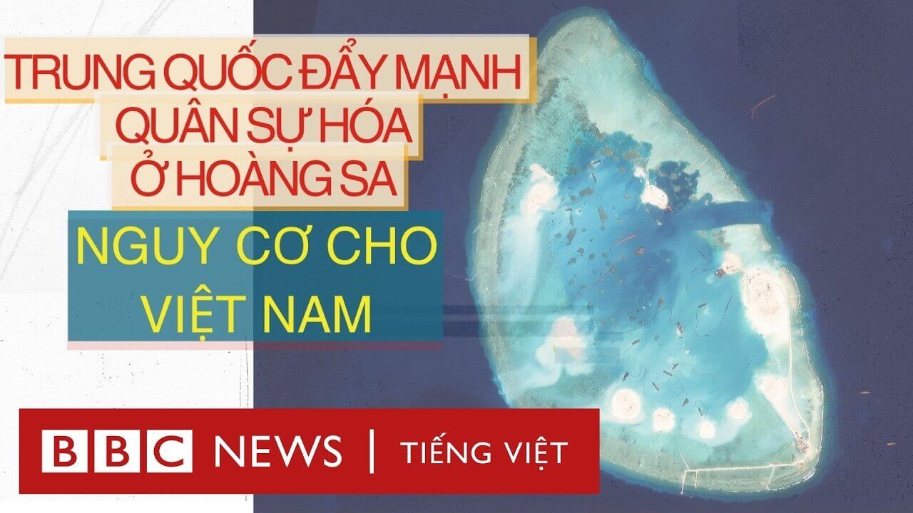 TRUNG QUỐC ĐẨY MẠNH QUÂN SỰ HÓA Ở HOÀNG SA, NGUY CƠ CHO VIỆT NAM