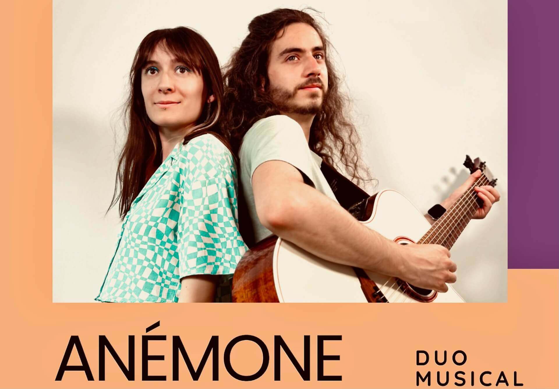 concert - Anémone - duo pop accoustique | La Venelle
