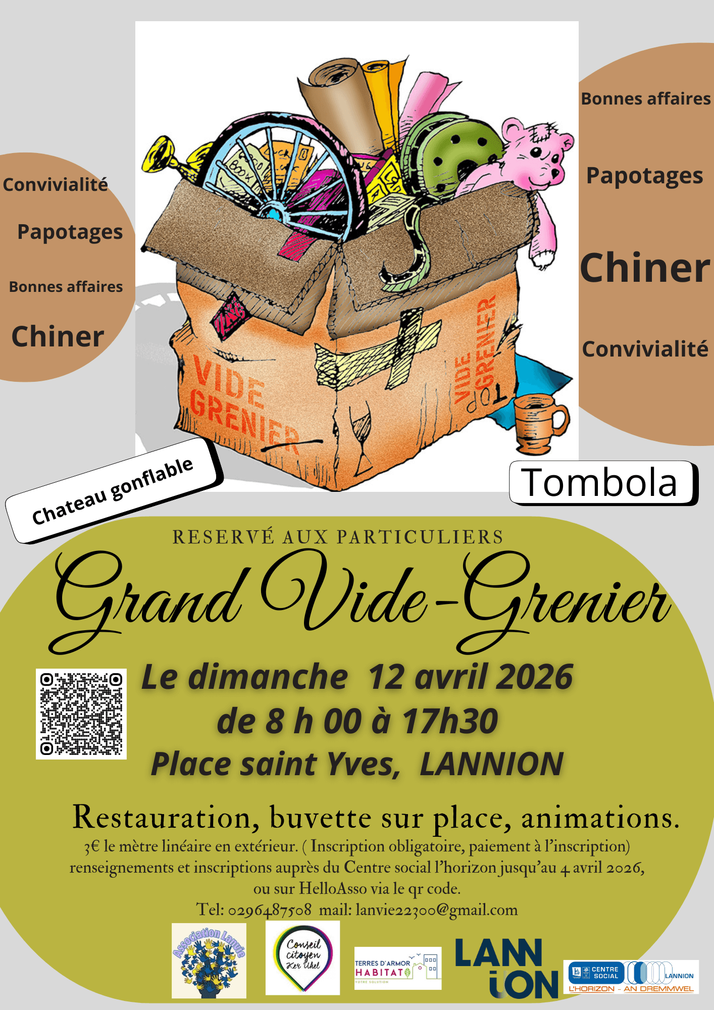 Grand vide grenier | Agenda du quartier