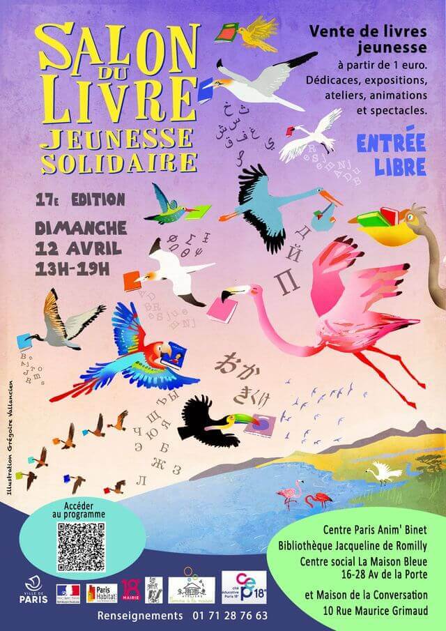 Salon du livre jeunesse solidaire | Agenda du quartier