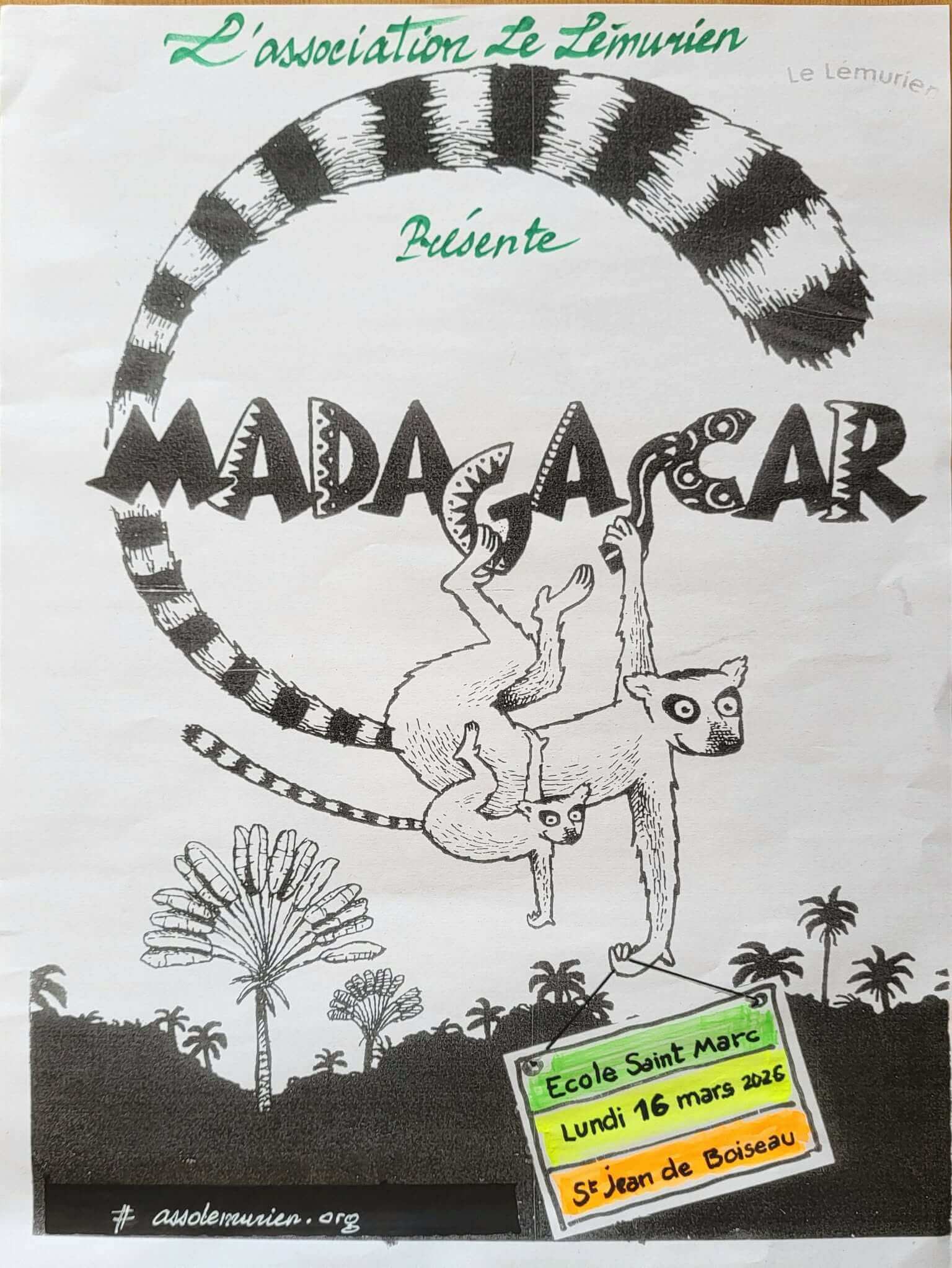 ECOLE ST MARC | Le Lémurien - Maison de Madagascar