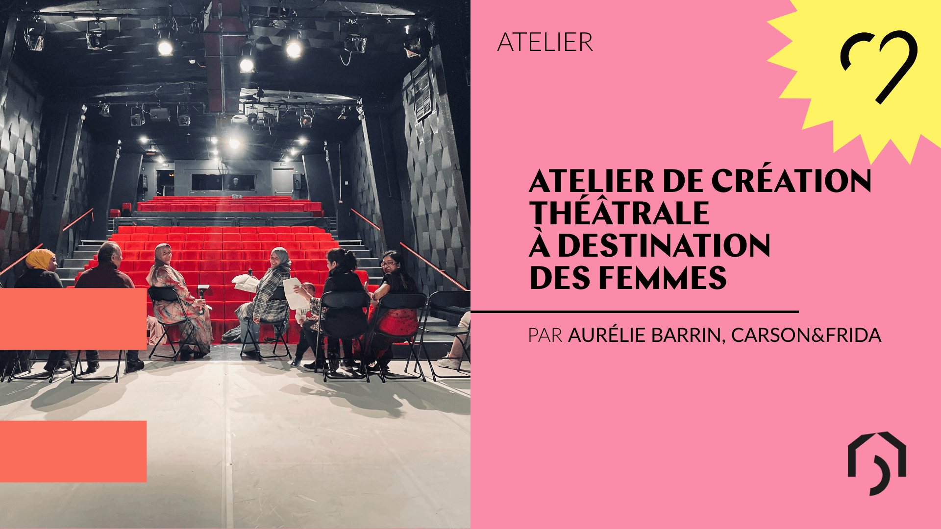 Atelier de création théâtrale à destination des femmes | Agenda du quartier