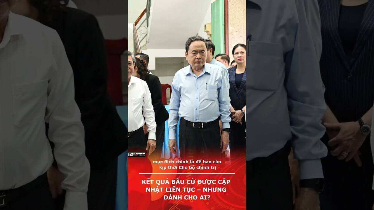 Kết quả bầu cử được cập nhật liên tục – nhưng dành cho ai?