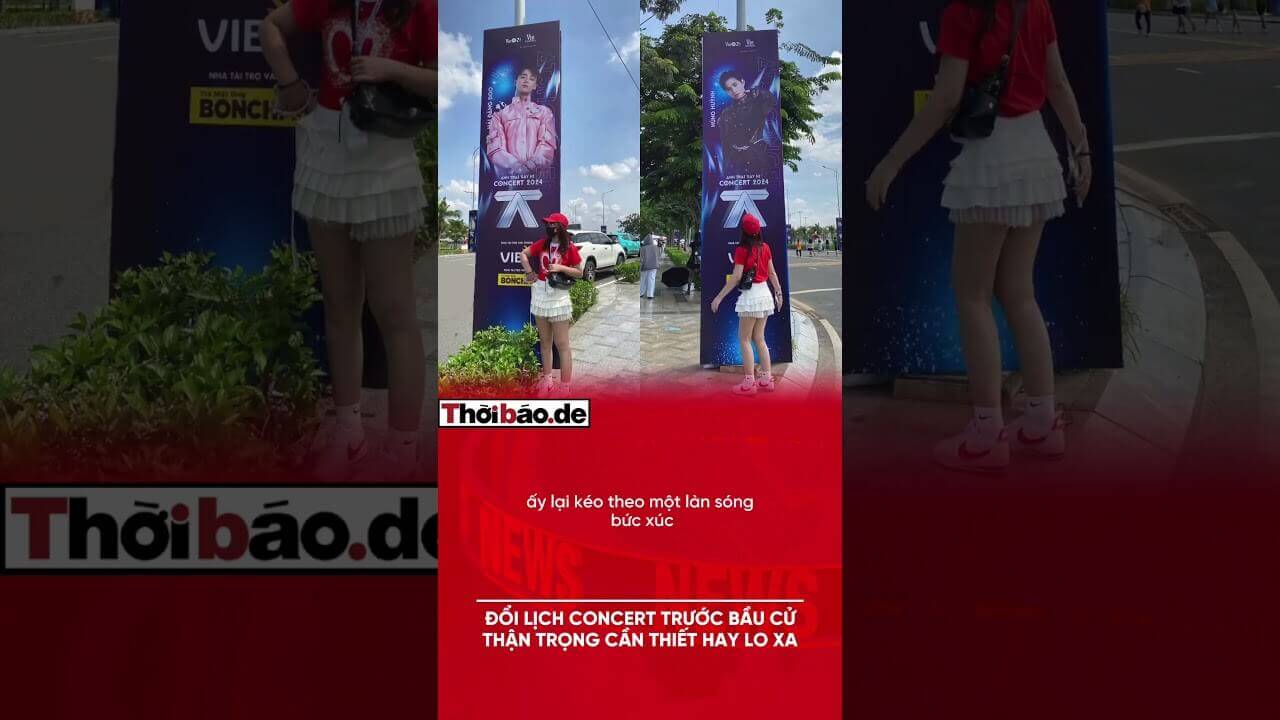 Đổi lịch concert trước bầu cử: Thận trọng cần thiết hay lo xa?