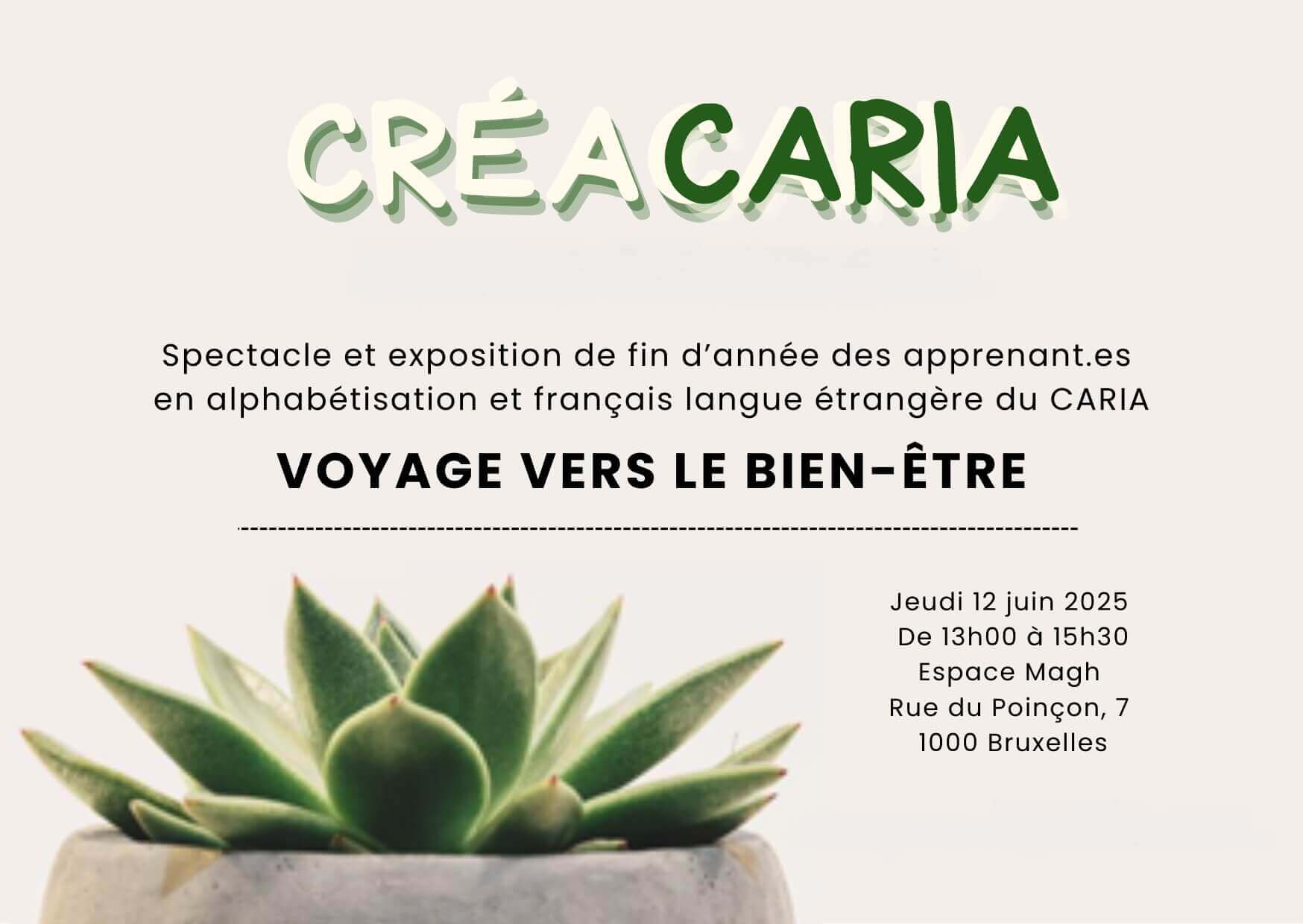 CREACARIA ADULTES 2025 | CARIA