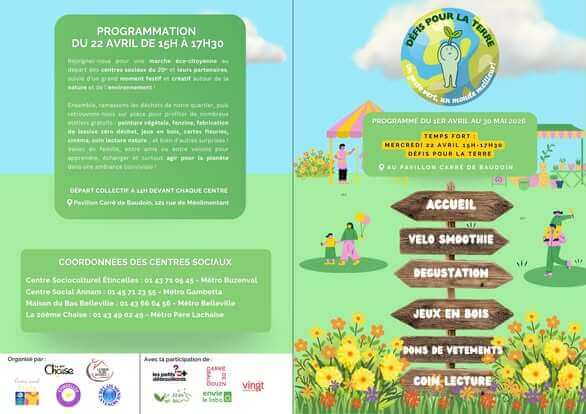 Le programme : Défis pour la terre | Etincelles