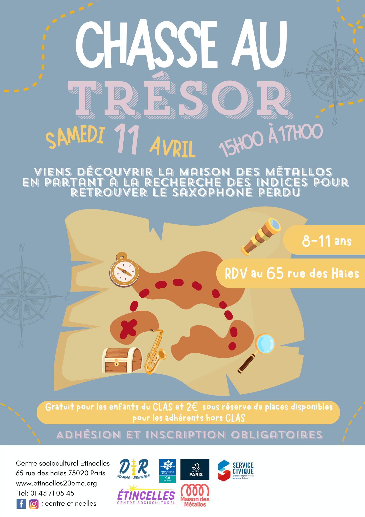 Chasse au trésor | Etincelles