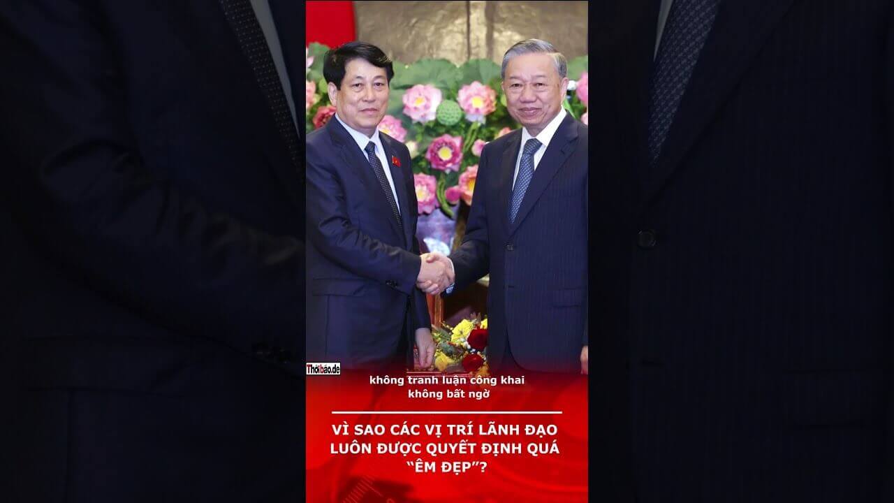 Vì sao các vị trí lãnh đạo luôn được quyết định quá “êm đẹp”?