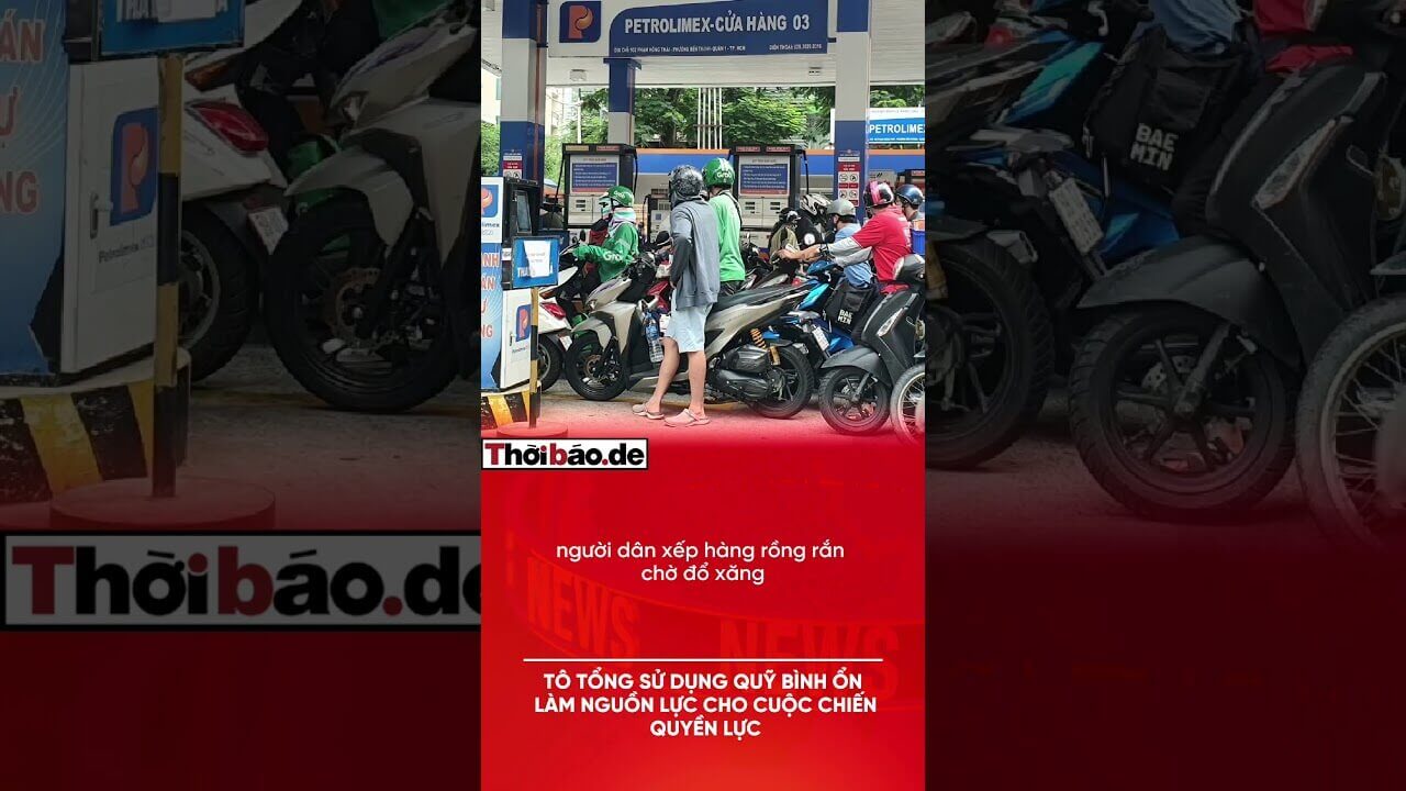 Tô Tổng Sử Dụng Quỹ Bình Ổn Làm Nguồn Lực Cho Cuộc Chiến Quyền Lực.