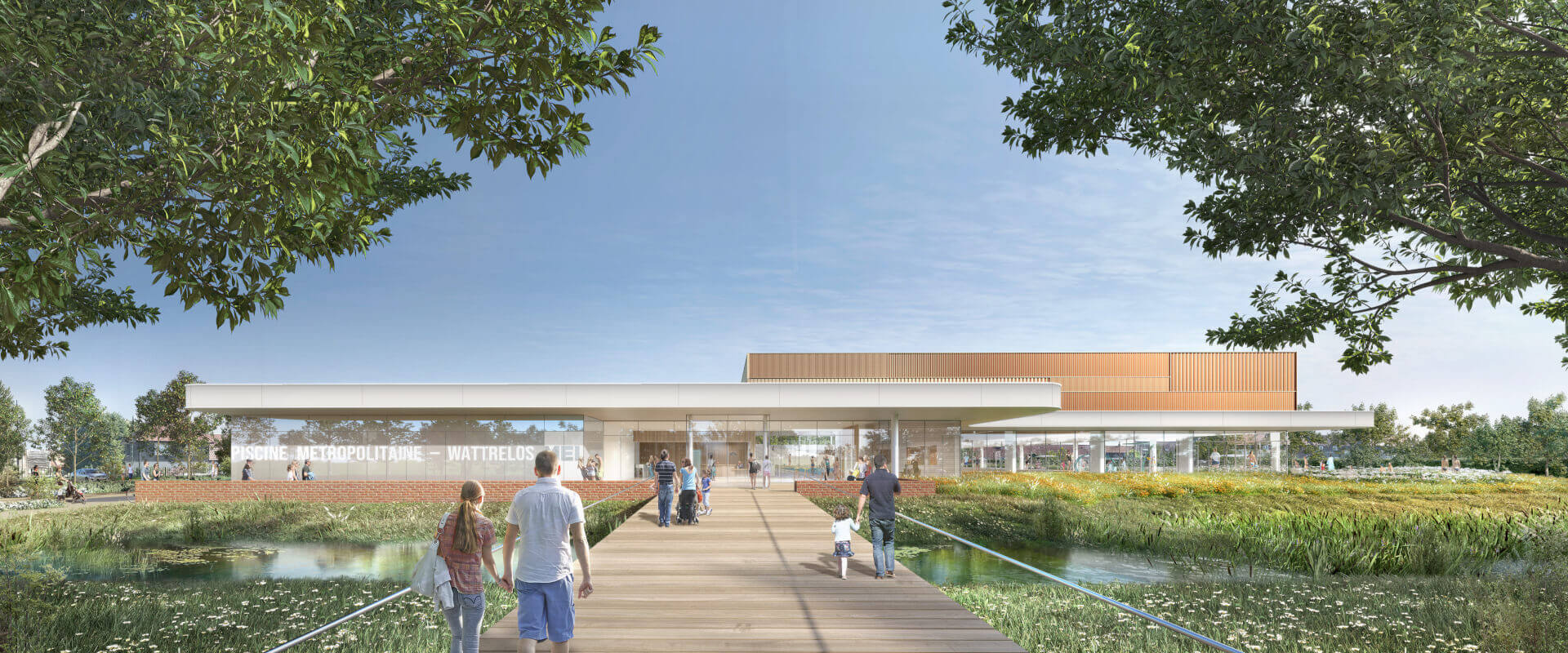 Piscine métropolitaine - Wattrelos 59 | BVL Architecture