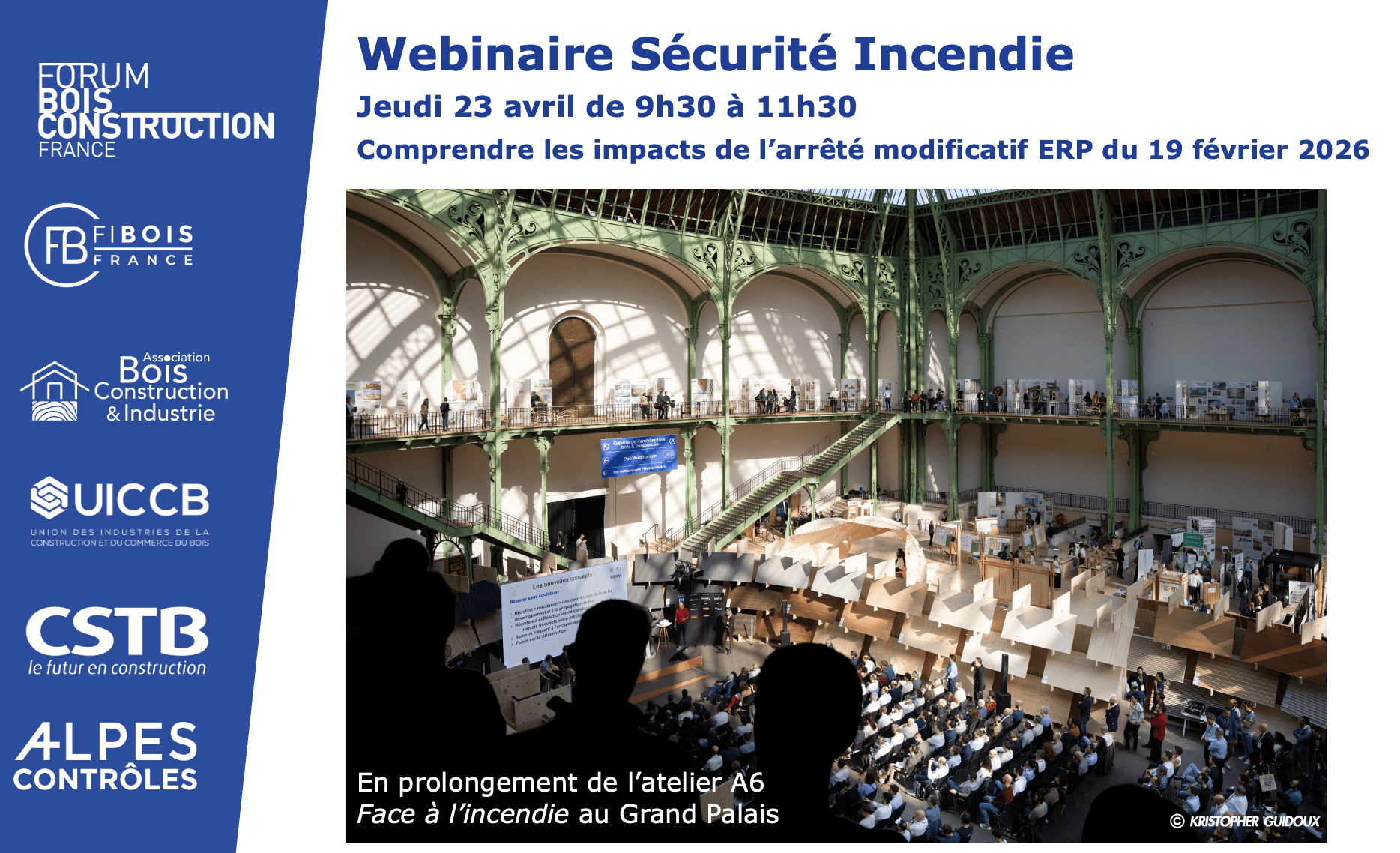 WEBINAIRE | Sécurité incendie et construction bois | Fibois Sud